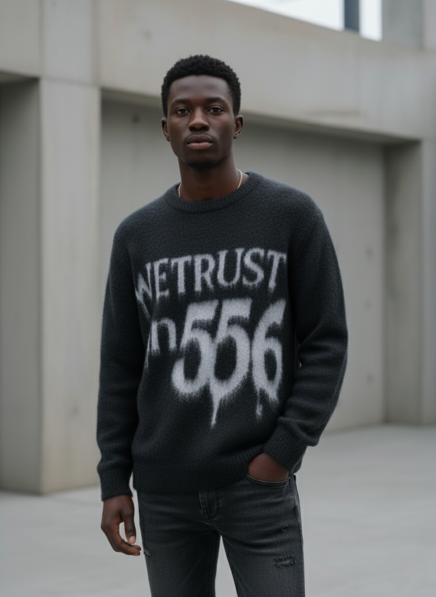 We trust in 556 Mohair Sweater