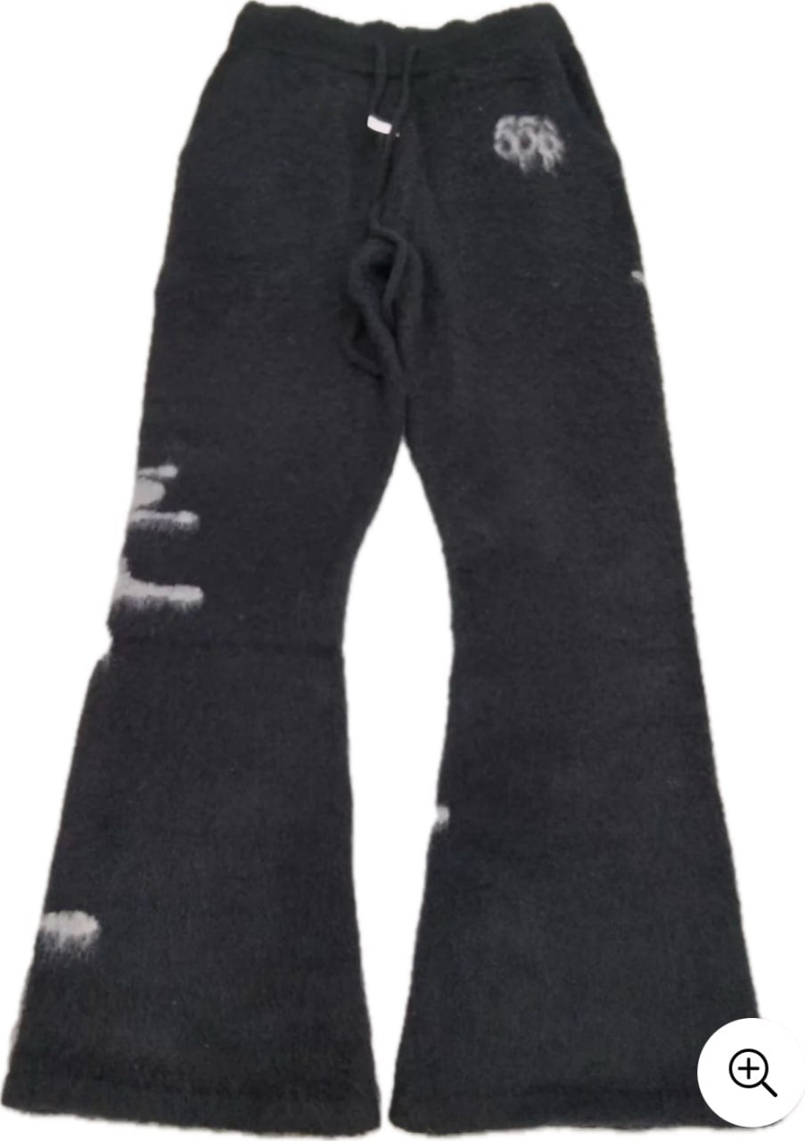 We trust in 556 mohair flared pants